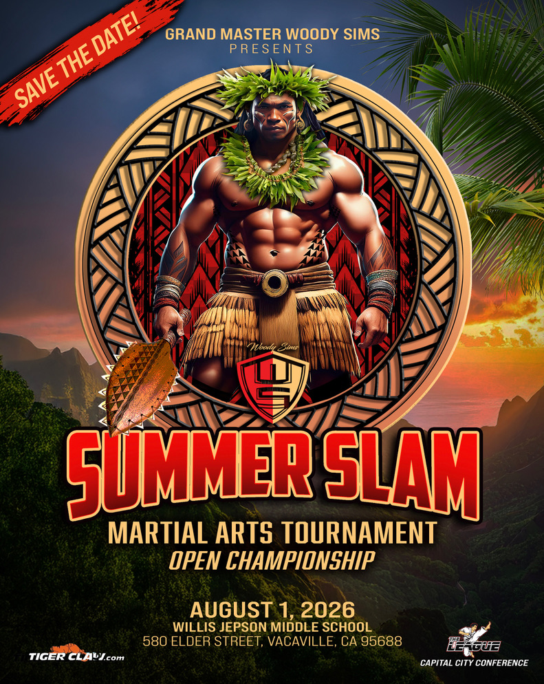 SummerSlam Martial Arts Tournament Open Championship flyer